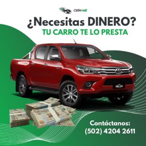 Préstamo sobre tu vehiculo